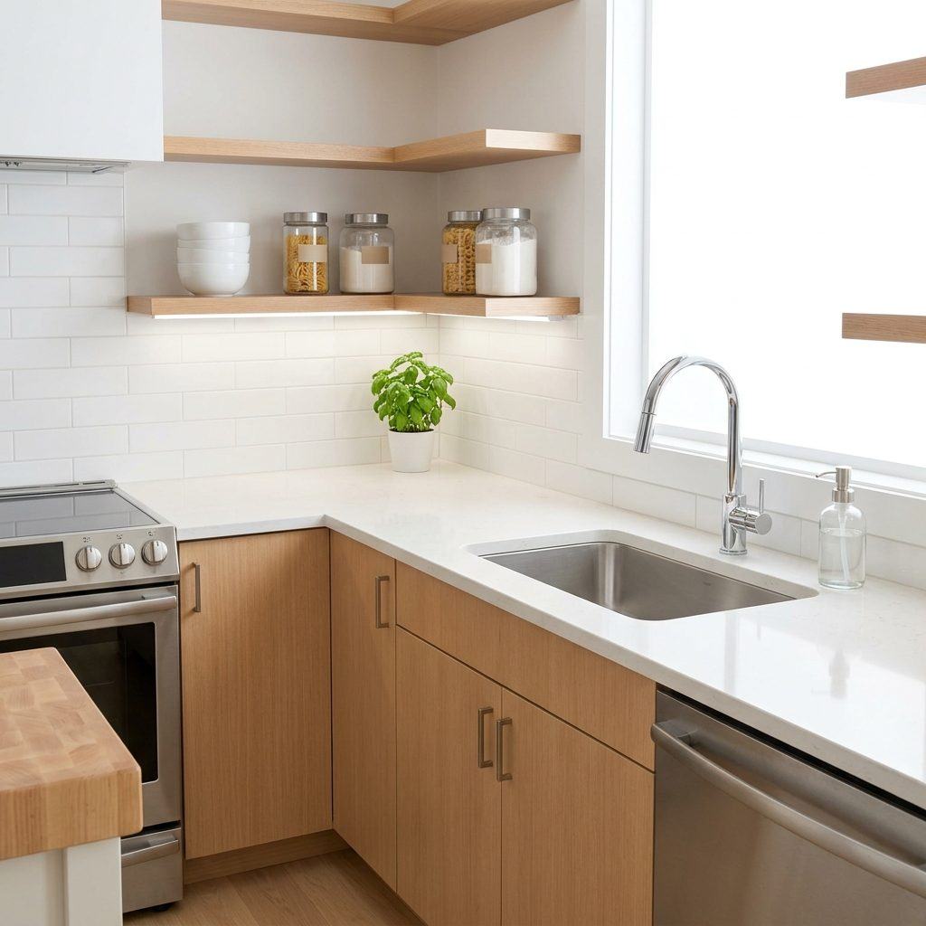 Spotless modern kitchen cleaned by CleanSurface