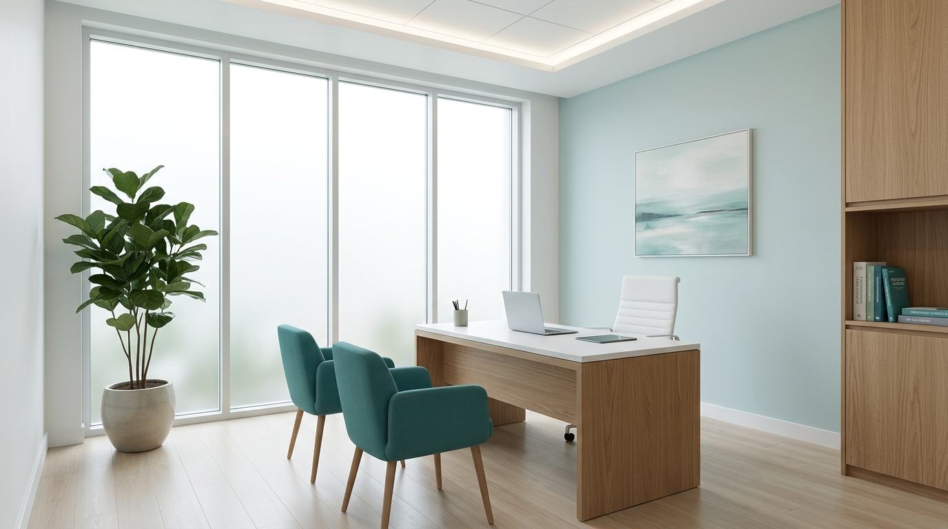 Veda Clinic private consultation room