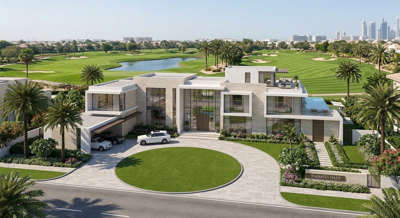 Seven-bedroom mansion in Emirates Hills