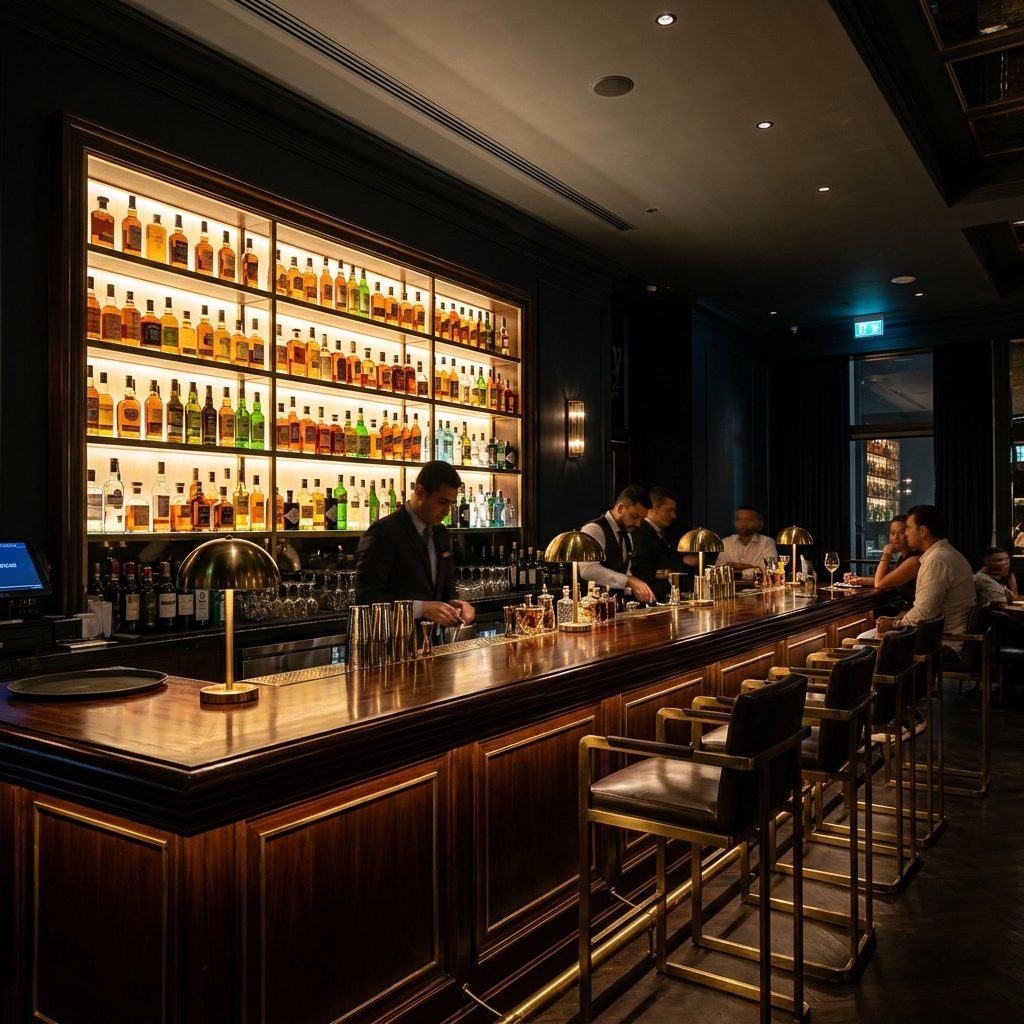 Gallery photo of the bar area